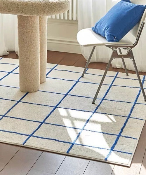 ラグ ラグマット 「120×180cm」チェック柄ラグマット : ZOZOTOWN Yahoo