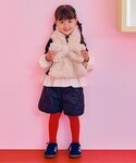 マフラー ファーリボンマフラー キッズ 子供 女の子の詳細画像2