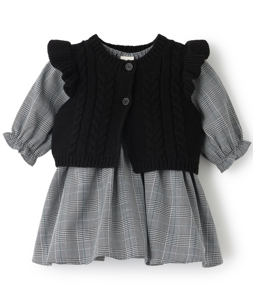 HYSTERIC MINI（ヒステリックミニ） ベビー服 ロンパース SCRAP