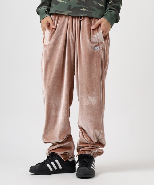 Pro club プロクラブ　ジャージ　ベロア　パンツ PRO CLUB（プロクラブ） パンツ PRO CLUB VELOUR TRACK PANT サイド