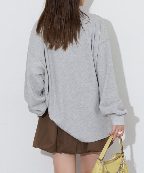 「RePRODUCTION LABEL」 長袖カットソー FREE ピンク レディース_画像5