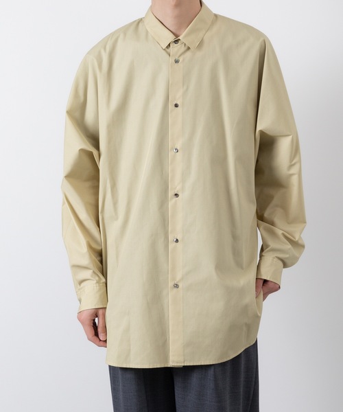 シャツ+ブラウス(長袖+七分) HIGH COUNT TWILL DOLMAN SLEEVE SHIRT Women's Dolman Sleeve Shirt | GU US
