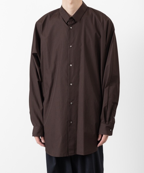ATO（アトウ） シャツ DOLMAN SLEEVE BIG SILHOUETTE SHIRT メンズ
