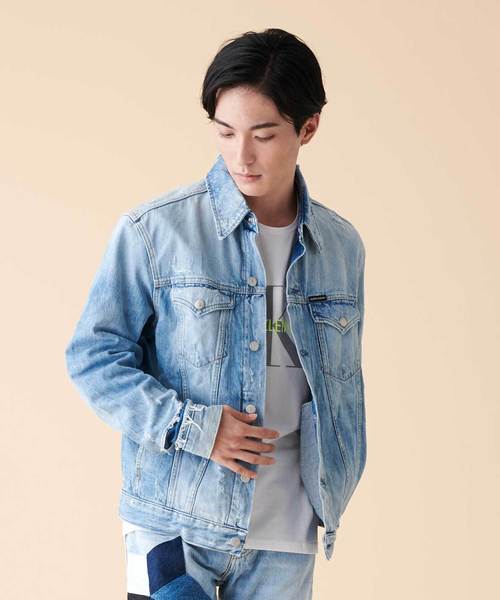 在庫高品質 ジャケット ZOZOTOWN PayPayモール店 - 通販 - PayPayモール Gジャン トラッカー ジーンズ デニム ジャケット 人気SALE新作登場