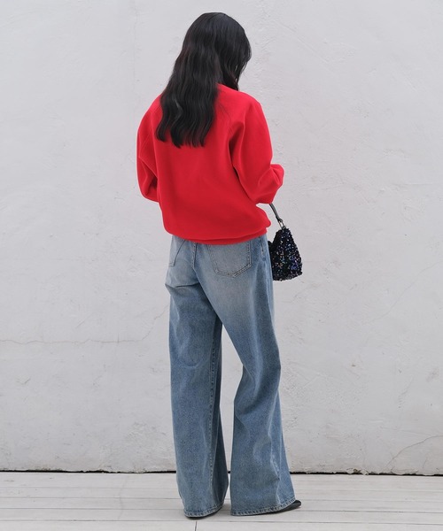 AKTE（アクテ） トレーナー スウェット ラグランスリーブスウェット