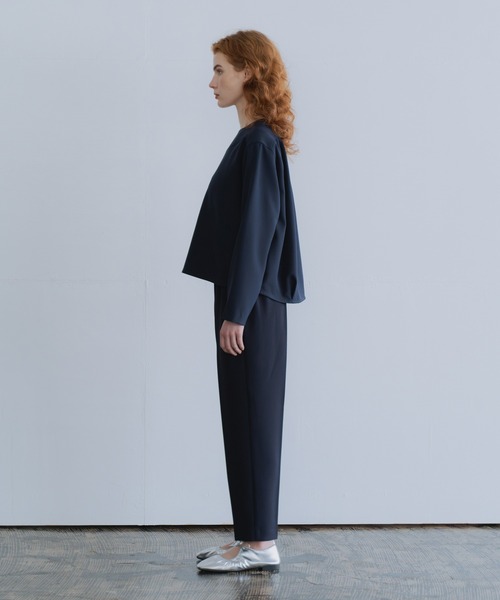 WHYTO（ホワイト） パンツ 「WHYTO. / ホワイト」CENTER PRESS TROUSER