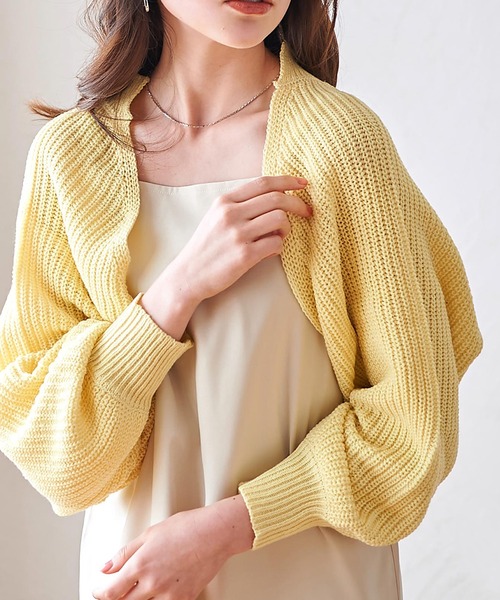 フォクシー  28489 ショート丈ボレロカーディガン レディース 38 FOXEY フォクシー ボレロ カーディガン ブラック 半袖 ショート丈 40