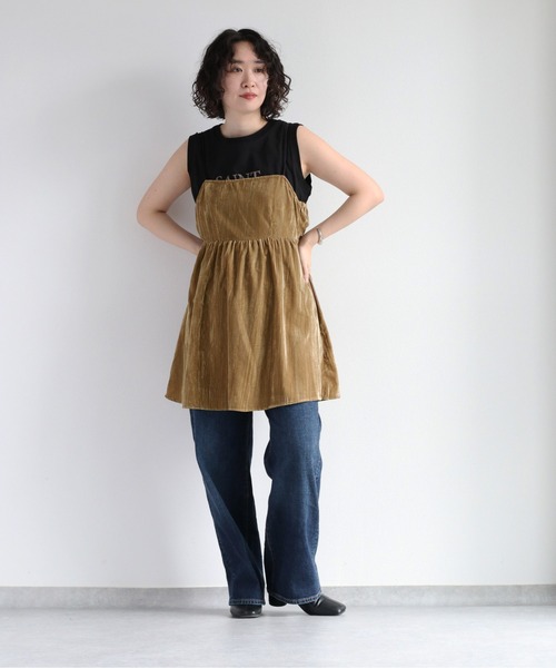 cepo チュニック バックリボンベロアミニワンピース : ZOZOTOWN Yahoo