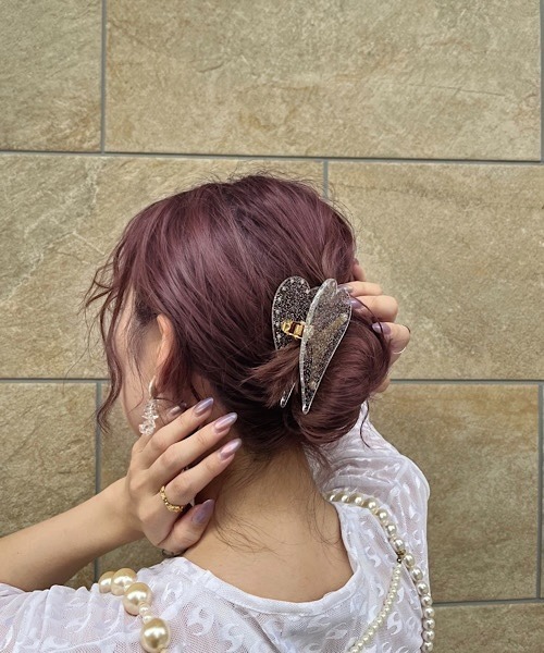 ユキエモン♡ヘアクリップ TONE ヘアクリップ 「KuKuLu TOKYO」Heart hair clips