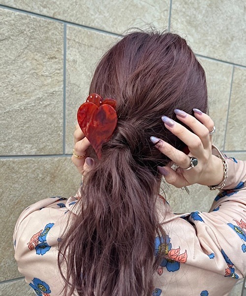 TONE ヘアクリップ 「KuKuLu TOKYO」Heart hair clips