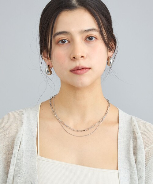 coen（コーエン） ネックレス 4WAY2連チェーンネックレス レディース