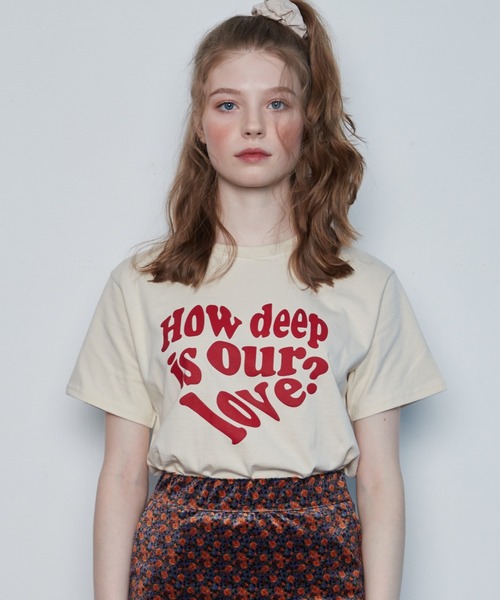 LUVISTRUE tシャツ IN LOVE TEE レディース : ZOZOTOWN Yahoo!店