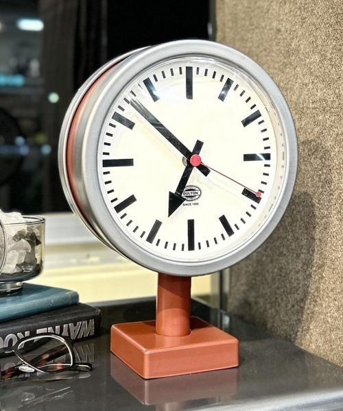 DULTON 時計 DOUBLE FACE CLOCK 170D2/壁掛け 両面時計 170D2
