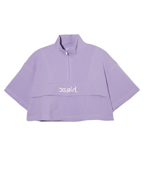 X-girl（エックスガール） トレーナー スウェット CROPPED ANORAK TOP