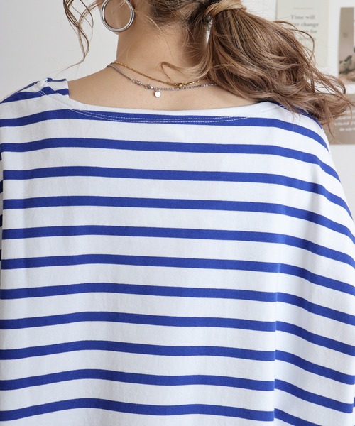tシャツ MONT KEMMEL COMBED BORDER BASQUE DRESS レディース MONT KEMMEL tシャツ COMBED BORDER BASQUE DRESS レディース