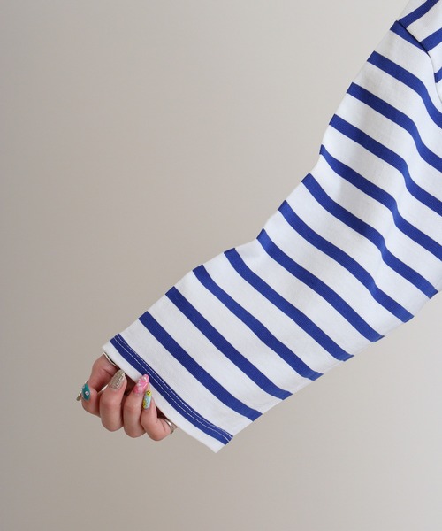 tシャツ MONT KEMMEL COMBED BORDER BASQUE DRESS レディース MONT KEMMEL tシャツ COMBED BORDER BASQUE DRESS レディース