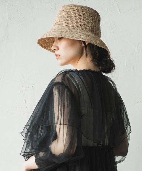 ORIENT MILLINERY uvカット 帽子 ハット 紫外線カット RAFFI「ラフィ