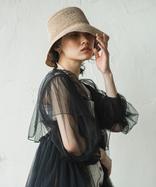 ORIENT MILLINERY uvカット 帽子 ハット 紫外線カット RAFFI「ラフィ