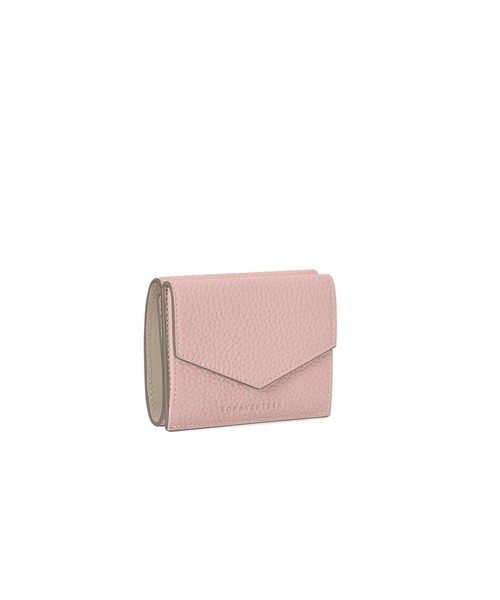 BONAVENTURA 二つ折り財布 限定カラー ピンク×ベージュ BONAVENTURA（ボナベンチュラ） 財布 「季節限定カラー」スモール