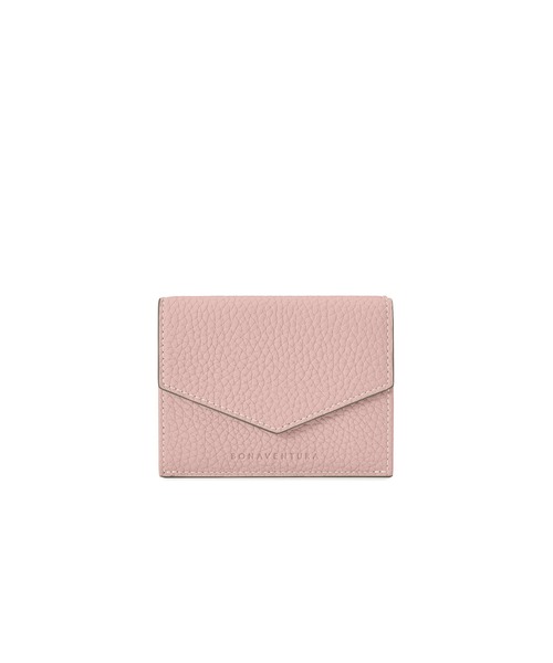 美品 ボナベンチュラ 三つ折り財布 スモール ウォレット レディース メンズ BONAVENTURA BONAVENTURA 三つ折り財布 スモールウォレット クロコ レディース ボナ