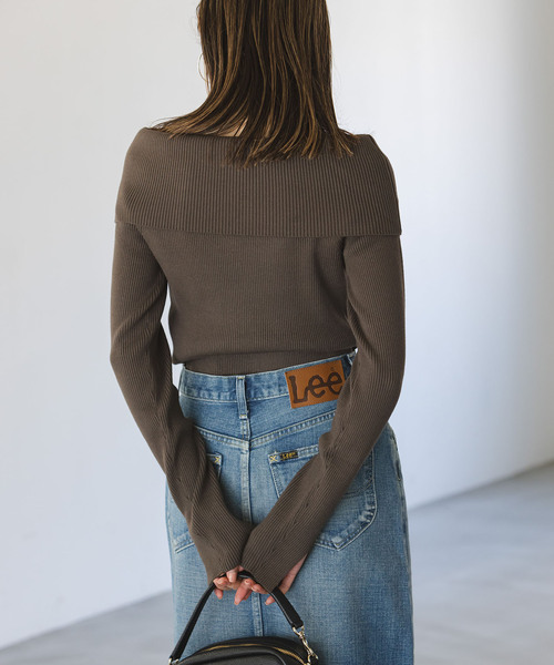 NOBLE（ノーブル） ニット セーター 「追加」オフショルニット 3