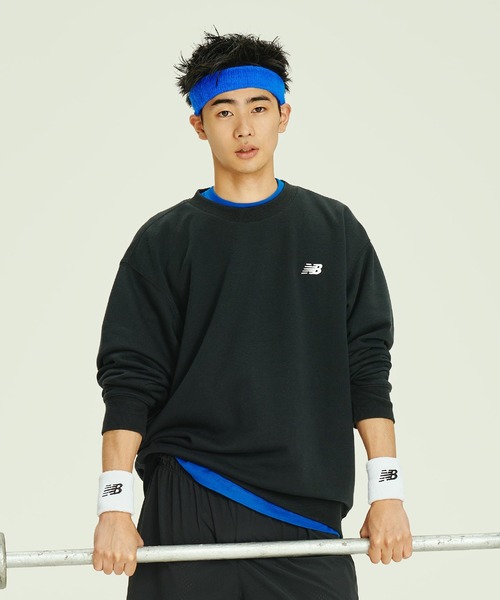 New Balance★国内発送★Sport Essentials スウェットクルー New Balance トレーナー スウェット Sport Essentials