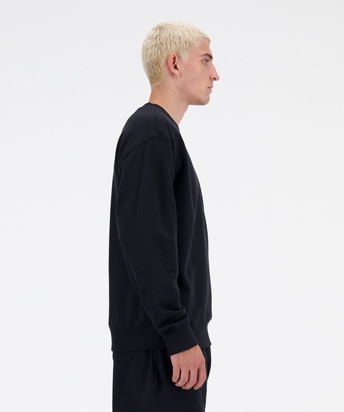 New Balance クルーネックトレーナー セーター Mサイズ/黒 New Balance（ニューバランス） トレーナー スウェット Sport