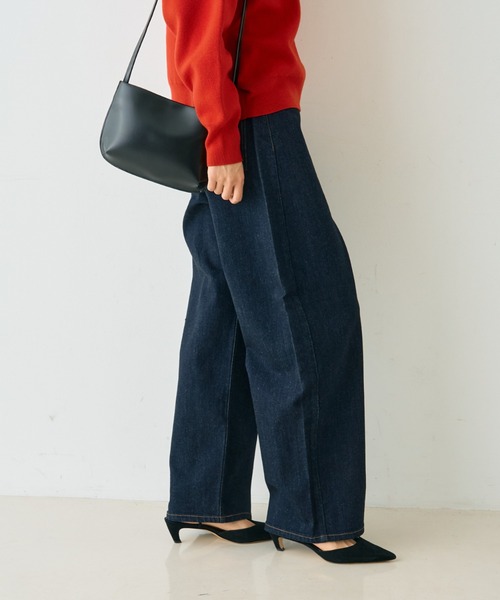 レッドカードトーキョー バギーデニム Montana ブラック サイズ22 レッドカードトーキョー バギーデニム Montana ブラック サイズ22