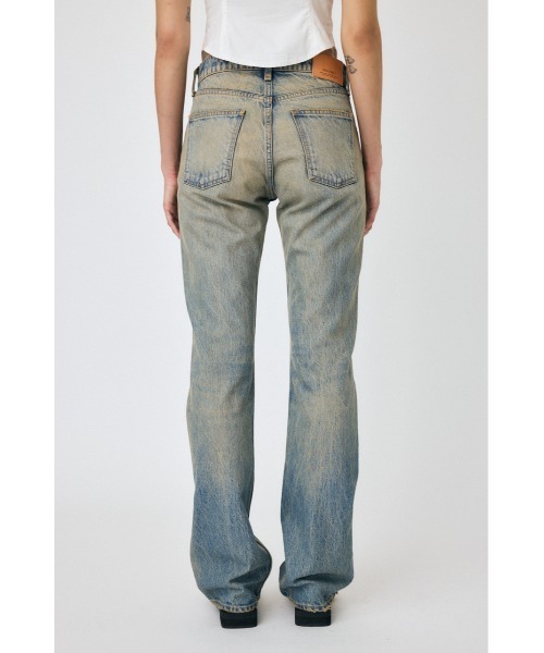 パンツ moussy MIDRISE SLIM FLARE 25 MOUSSY | MIDRISE スリムフレアデニム (ワイド ) |SHEL'TTER