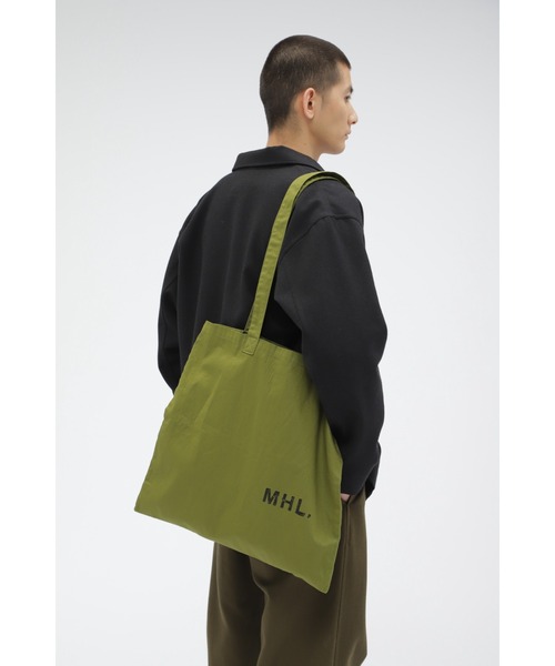 MHL. トートバッグ LIGHT COTTON DRILL(オンラインストア限定