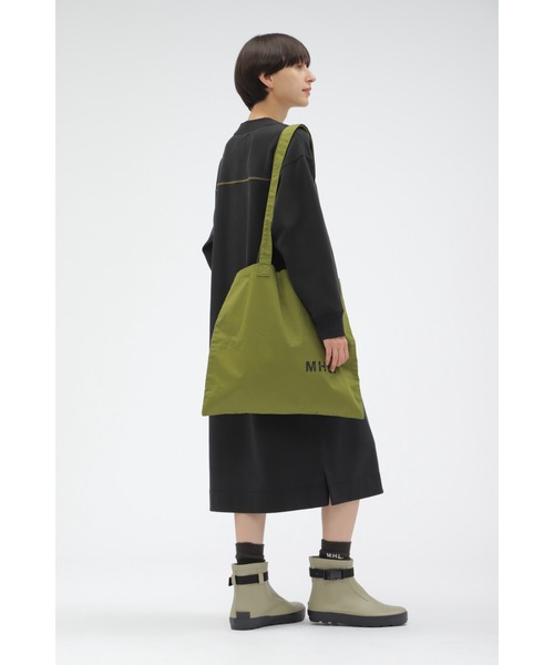MHL. トートバッグ LIGHT COTTON DRILL(オンラインストア限定