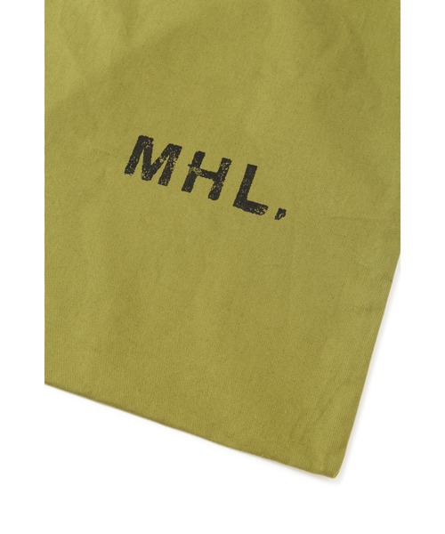 MHL. トートバッグ LIGHT COTTON DRILL(オンラインストア限定