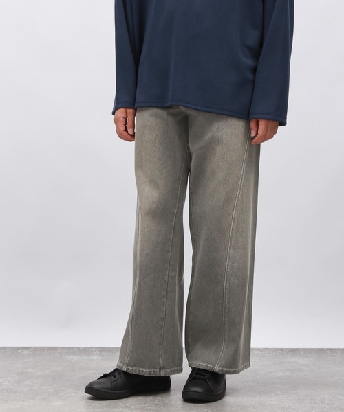 LAKOLE（ラコレ） ジーンズ ツイストデザインデニムパンツ/143975