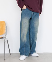 ジーンズ ツイストデザインデニムパンツ/143975 メンズ｜ZOZOTOWN Yahoo!店