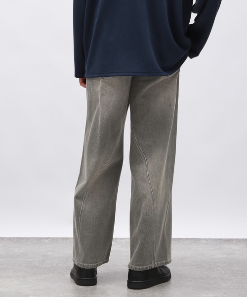 LAKOLE（ラコレ） ジーンズ ツイストデザインデニムパンツ/143975