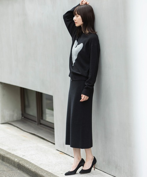 Munich（ミューニック） ニット セーター メリノウールジャガード編み