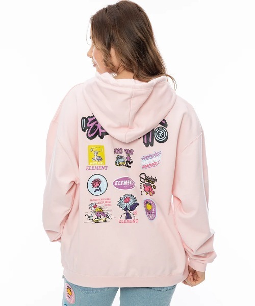 ELEMENT eden パーカー レディース ACOMPANY ZIP HOOD WO 「2024