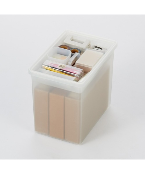 無印良品（MUJI） 収納 ポリプロピレン 収納ボックス 大 約幅25×奥行