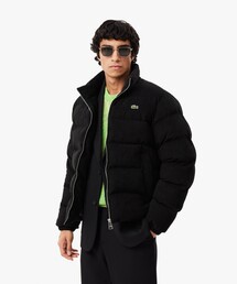 定価3.1万 美品 ラコステ CLOMAX 中綿 ダウン パフベスト RDS認証ダウン 耐水透湿 ハイネック ジップアップ ピケダウン