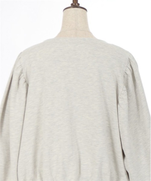 axes femme tシャツ フロッキープリントトレーナー レディース