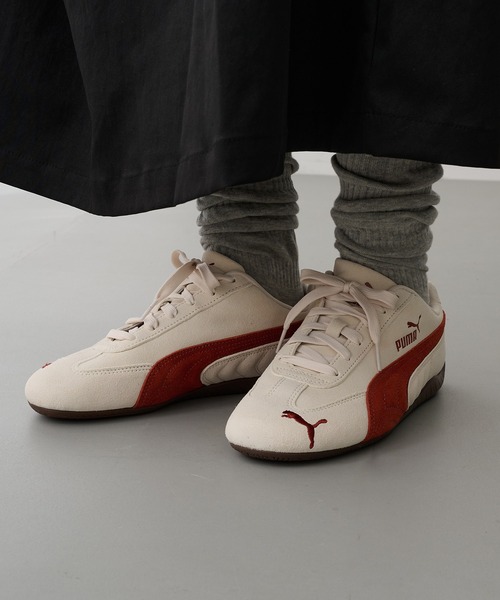 PUMA スニーカー SpeedCat(スピードキャット)レッド/ホワイト PUMA（プーマ） スニーカー 「PUMA」SPEEDCAT OG スピードキャット