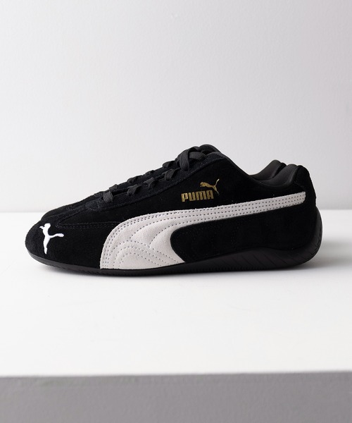 【極美品】puma スピードキャット　ls ブラック　スウェード　24.5 PUMA プーマ スピードキャット スニーカー メンズ レディース