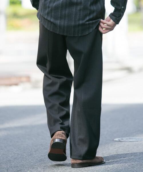 URBAN RESEARCH ROSSO MEN パンツ 「WEB限定」ヘリンボーンワイド