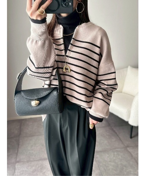 Emma Taylor（エマテイラー） ニット セーター フロント2wayニットプル