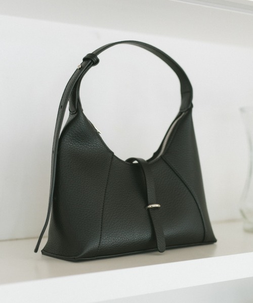 REAIMER フラップベルト 本革 ハンドバッグ フラップベルト本革ハンドバッグ＆ショルダーバッグセット