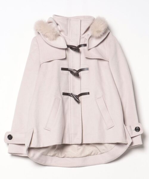 RUIRUE BOUTIQUE（ルイルエブティック） ダッフルコート S アイボリー