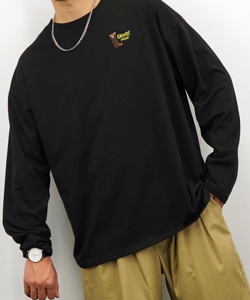 BURNER tシャツ 「GROOVY STORE」ワイドシルエット ワンポイント