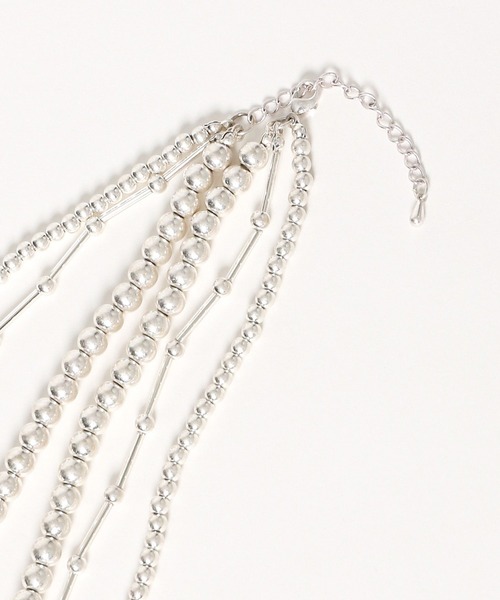 LEPSIM（レプシィム） ネックレス 3連ボールネックレス 287544