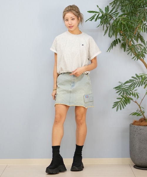 Chiiiii Hurley SS25新作 Hurley tシャツ Hurley/ハーレー Tシャツ クロップド丈