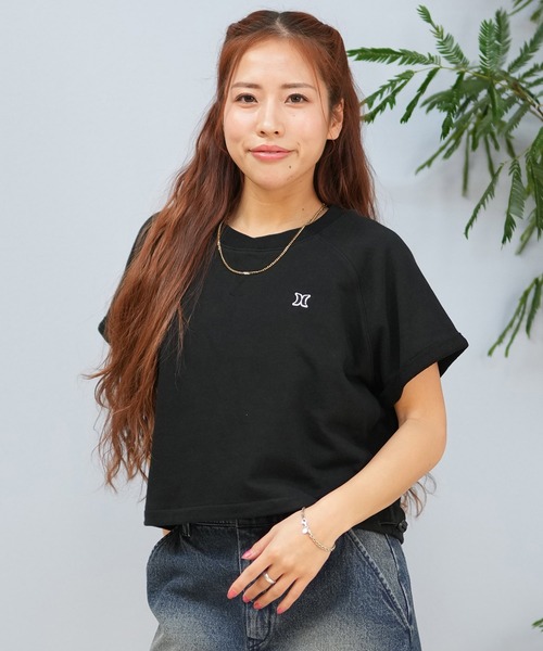 Hurley tシャツ Hurley/ハーレー Tシャツ クロップド丈